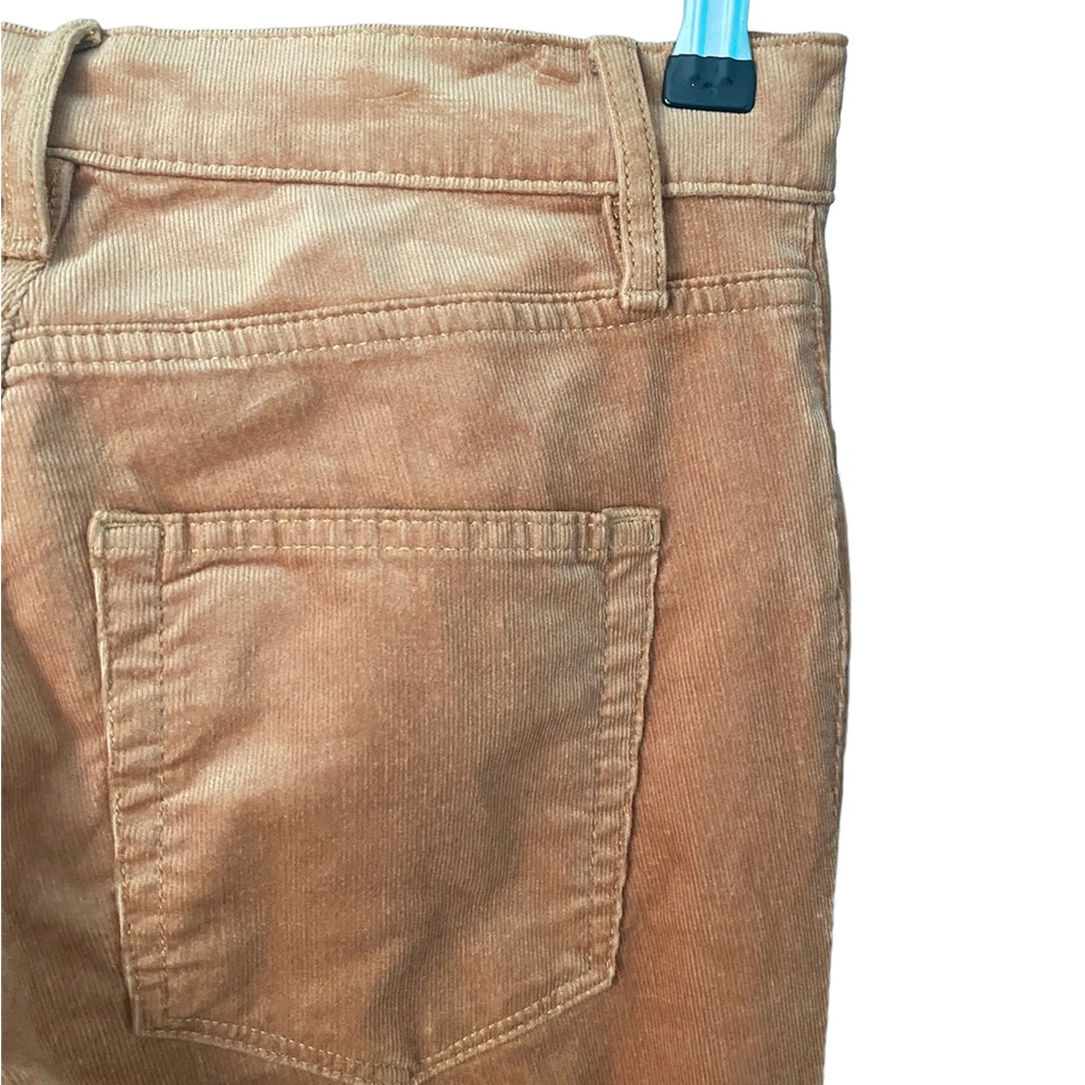 Loft gold brown corduroy high waist jeans - Picture 4 of 6